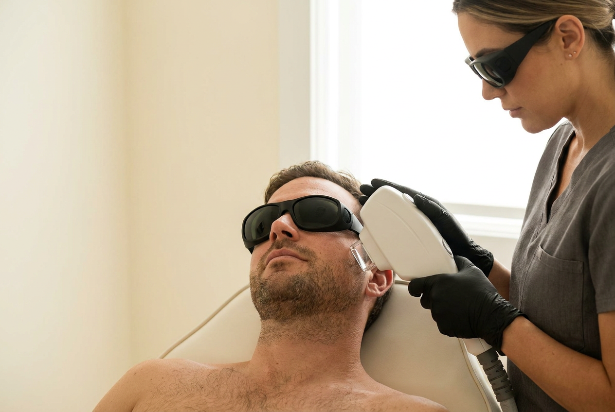 10 Benefits of Laser Hair Removal for Men